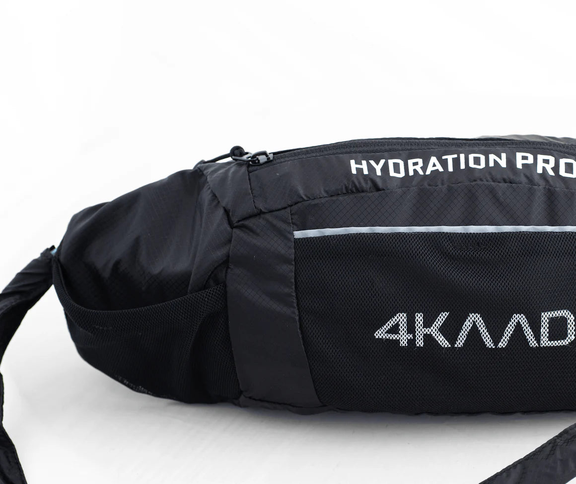 4KAAD Hydration Belt Pro Black
