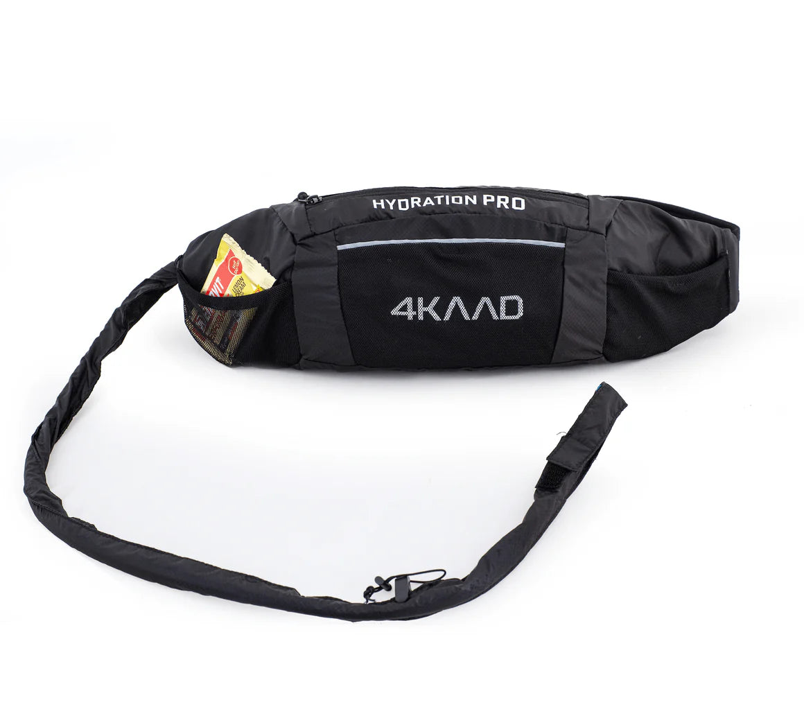 4KAAD Hydration Belt Pro Black