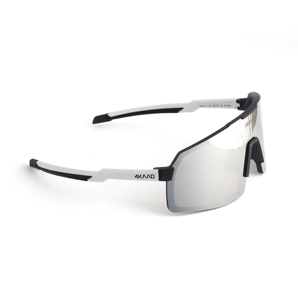 4KAAD Beat Race White/Black sportglasögon