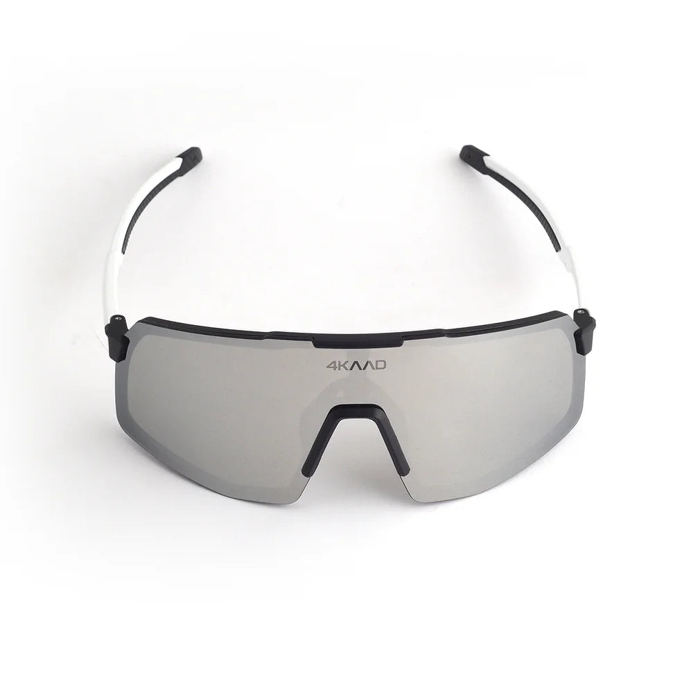 4KAAD Beat Race White/Black sportglasögon