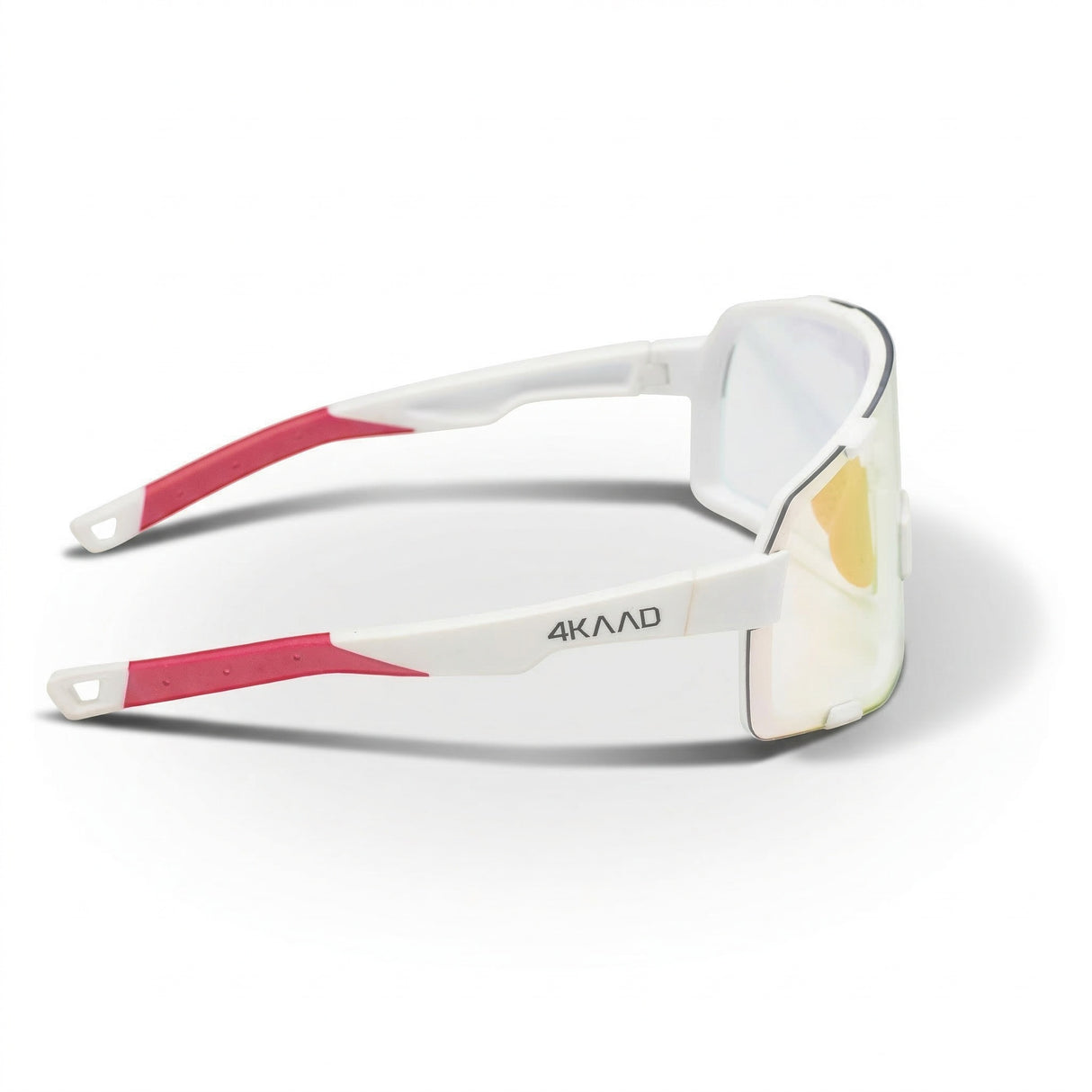 4KAAD Axento Race Vit/Rosa (Photochromic) sportglasögon