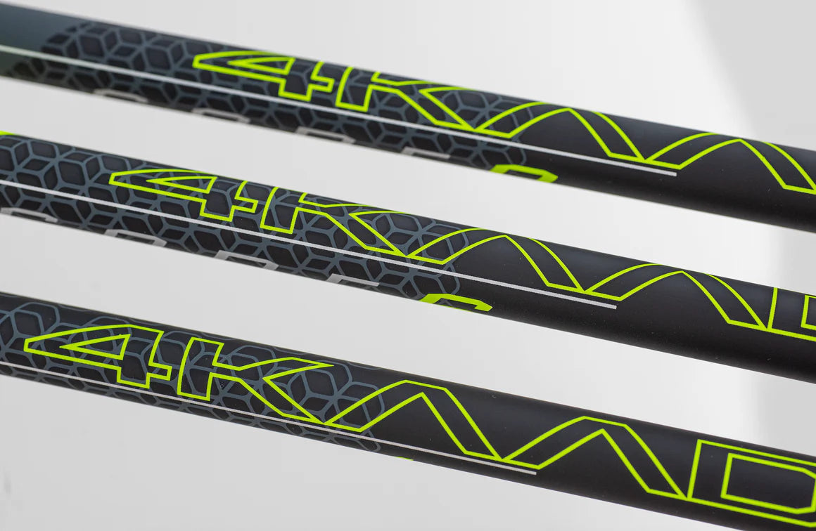 4KAAD Code 6 Yellow/Black (1 par)