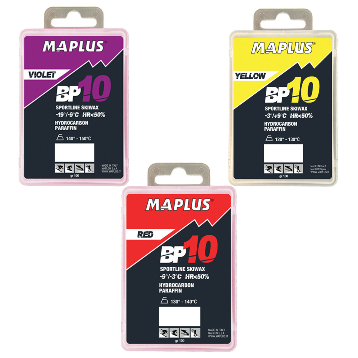 3-pack Maplus BP10 100gr