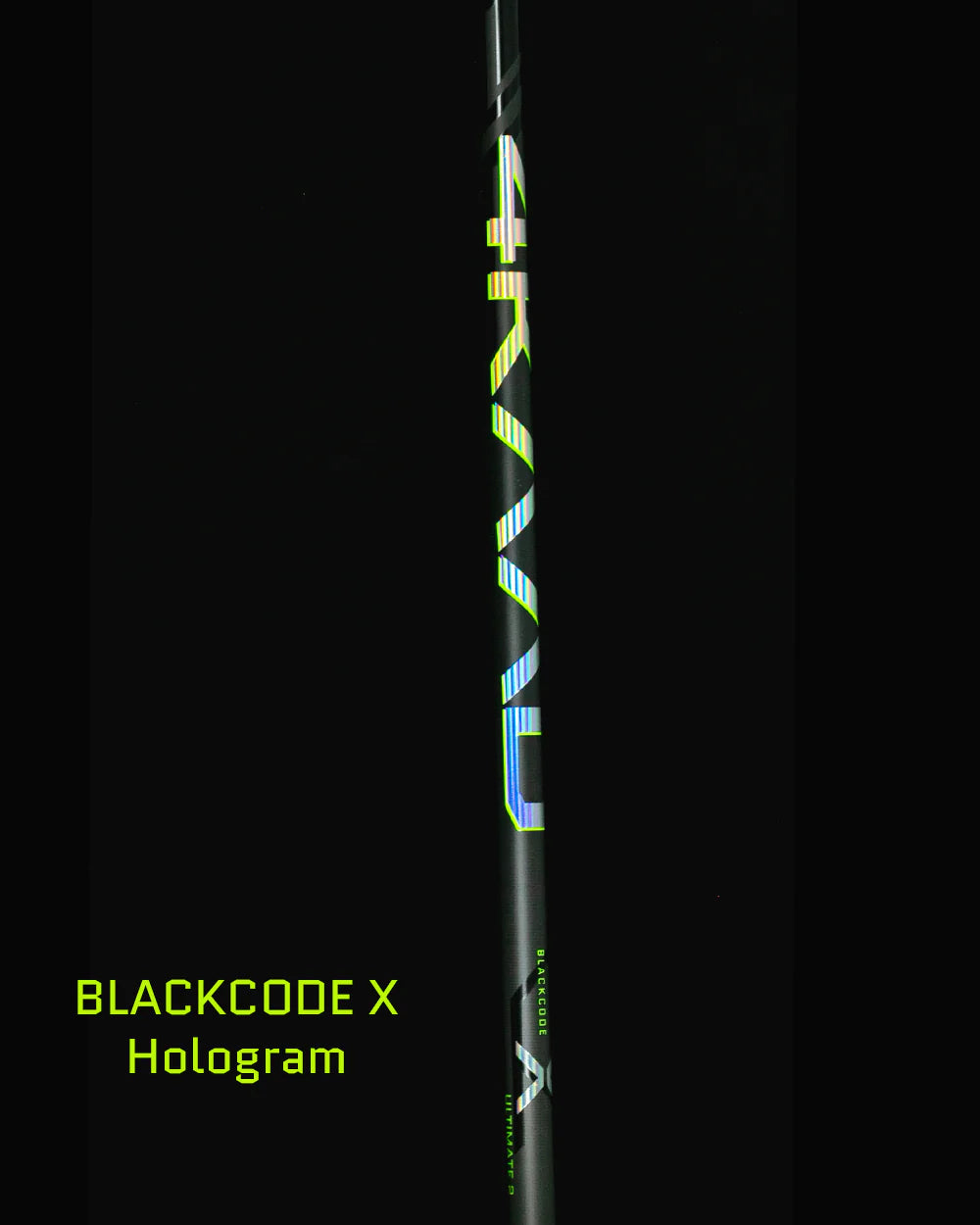 4KAAD Blackcode X HOLOGRAM Ultimate2 tävlingsstavar