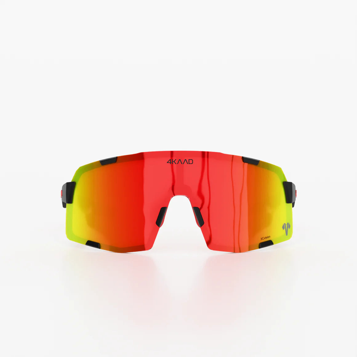 4KAAD Axento Race LA VUELTA Mattsvart/Röd (Photochromic)