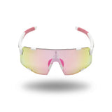 4KAAD Axento Race Vit/Rosa (Photochromic) sportglasögon