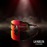 4KAAD Axento Race LA VUELTA Mattsvart/Röd (Photochromic)