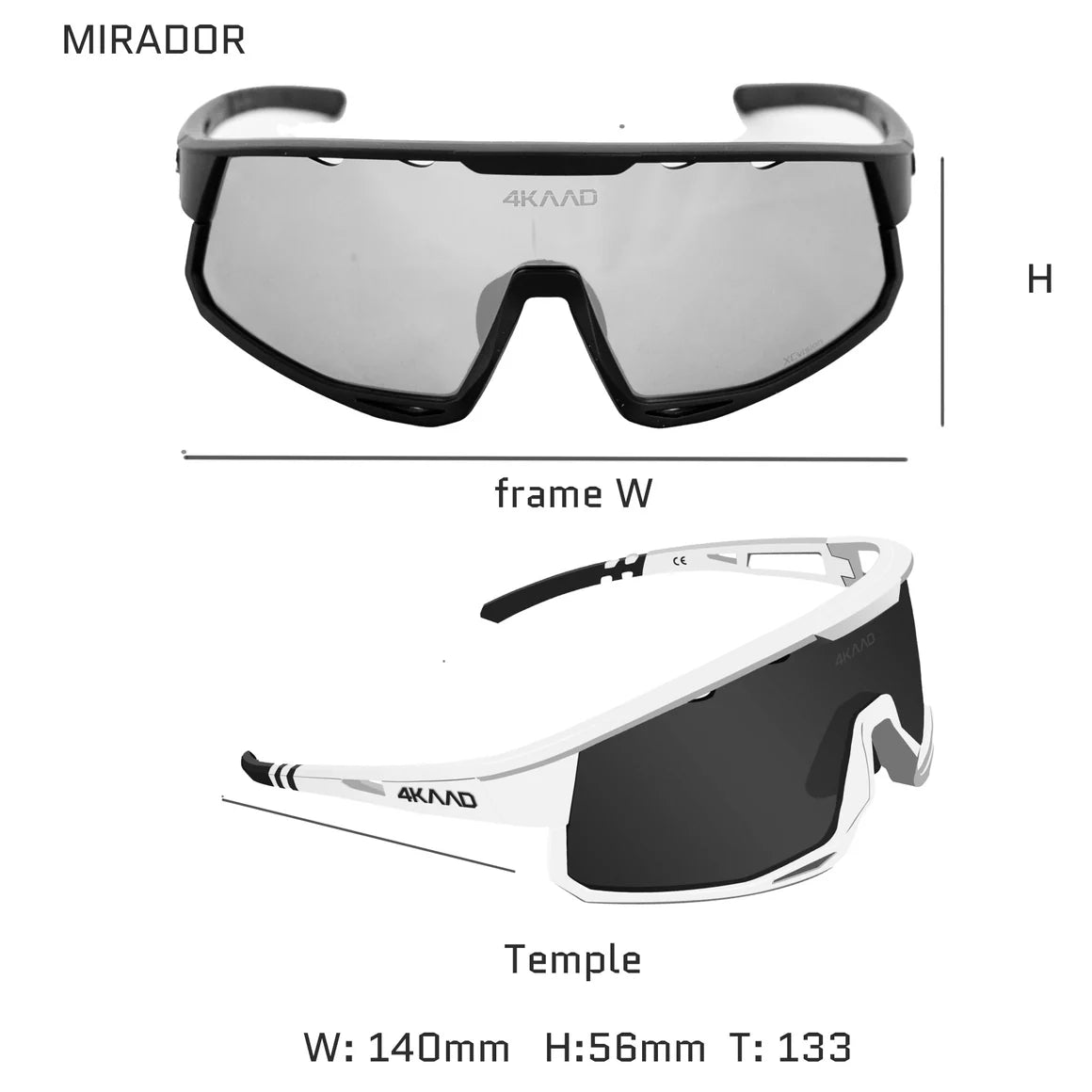 4KAAD Mirador White/Blue