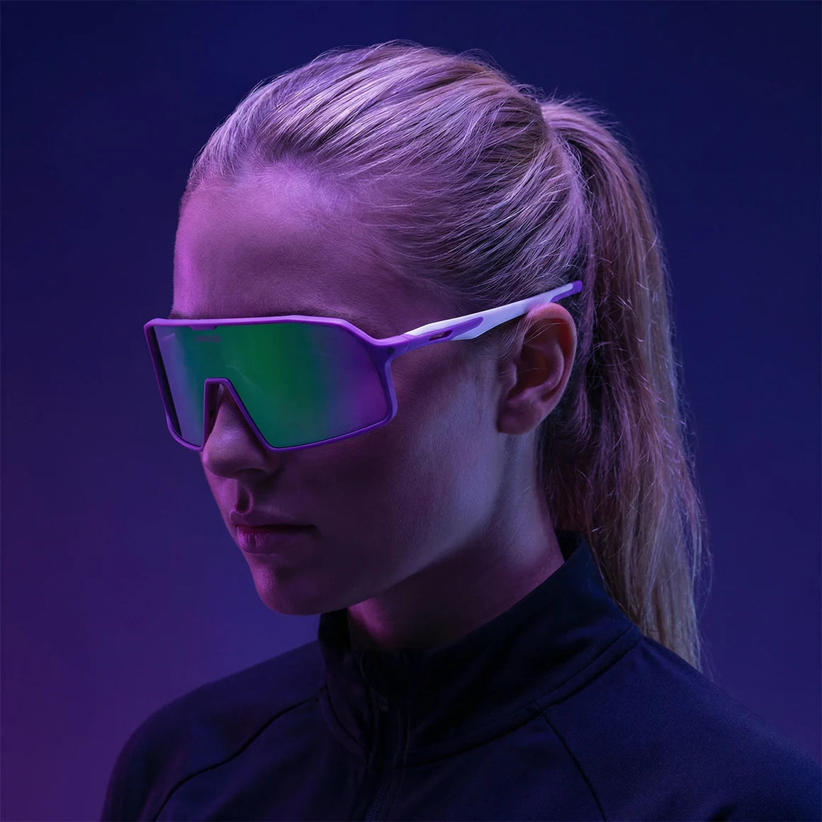 4KAAD Pulza Light Lila sportglasögon